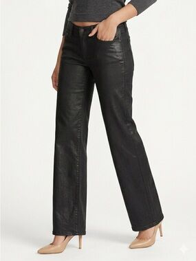 Citizens Of Humanity Racer Coated Slim Jeans Black Size 31